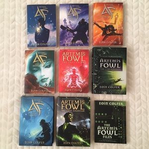 Artemis Fowl Series by Eoin Colfer